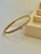Pink Crown Bracelet