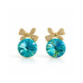 Crystal Bow Studs
