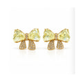 Buttercup Bow Studs