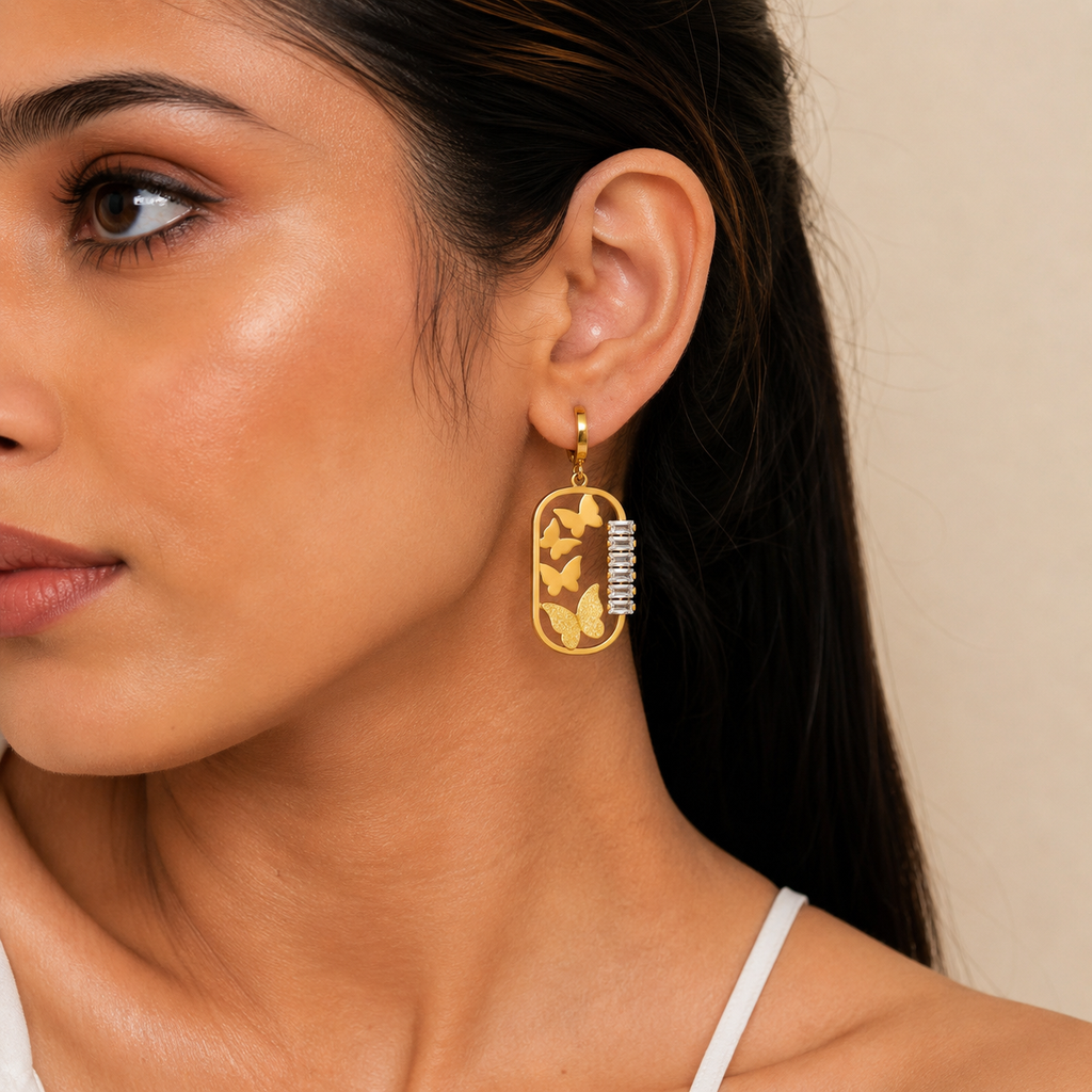 Butterfly Dangle Earrings