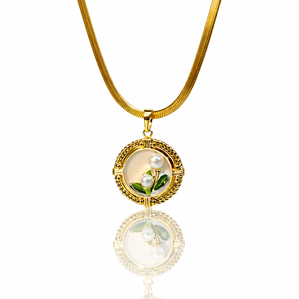 Pearl Blossom Necklace