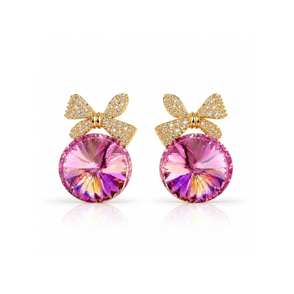 Crystal Bow Studs