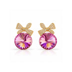 Crystal Bow Studs