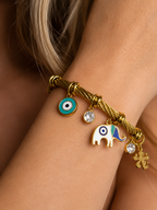 Elephant Charm Bracelet