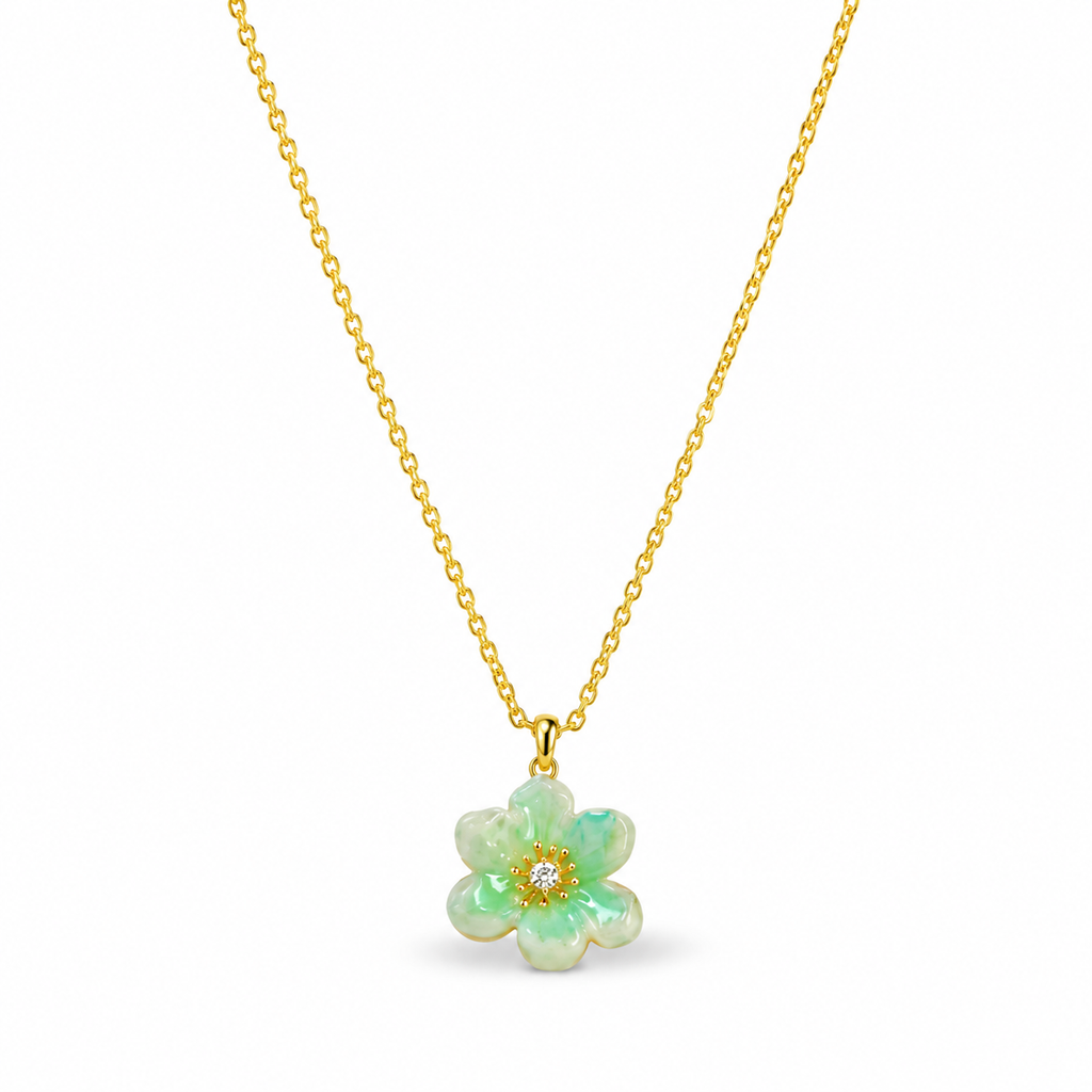 Mint Blossom Necklace