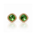 Emerald Glow Studs