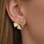 Dainty Bow Earrings