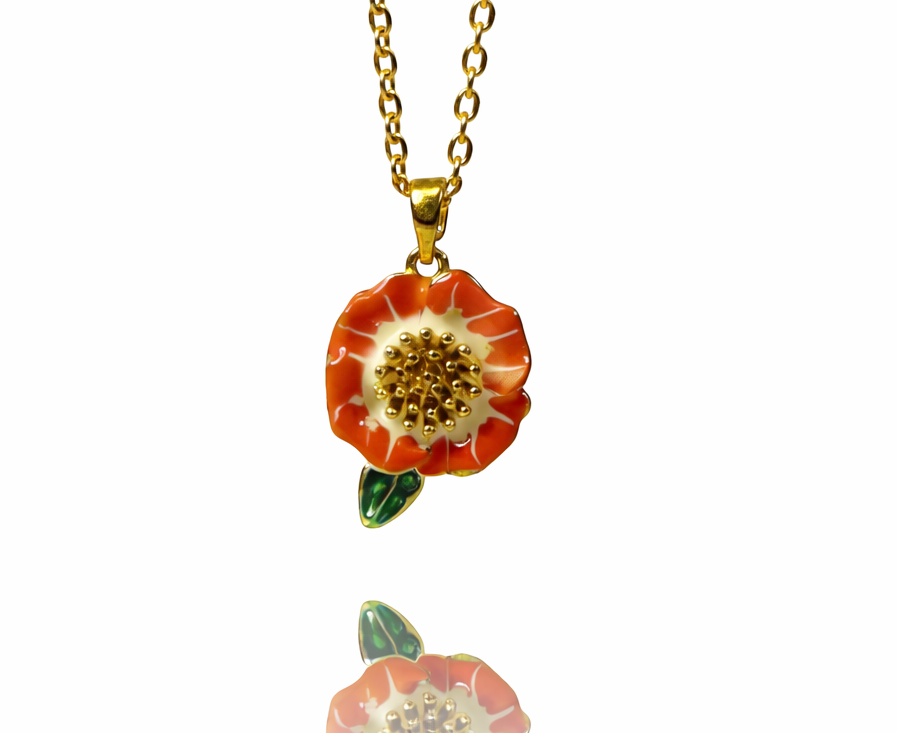 Poppy Necklace