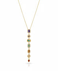 Long Y Multicolor Necklace