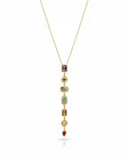 Long Y Multicolor Necklace