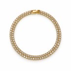 Double Layer Tennis Bracelet