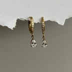 Alina Diamond Drop Earrings