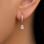 Alina Diamond Drop Earrings