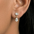 Dew Diamond Drop Earrings