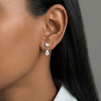 Dew Diamond Drop Earrings