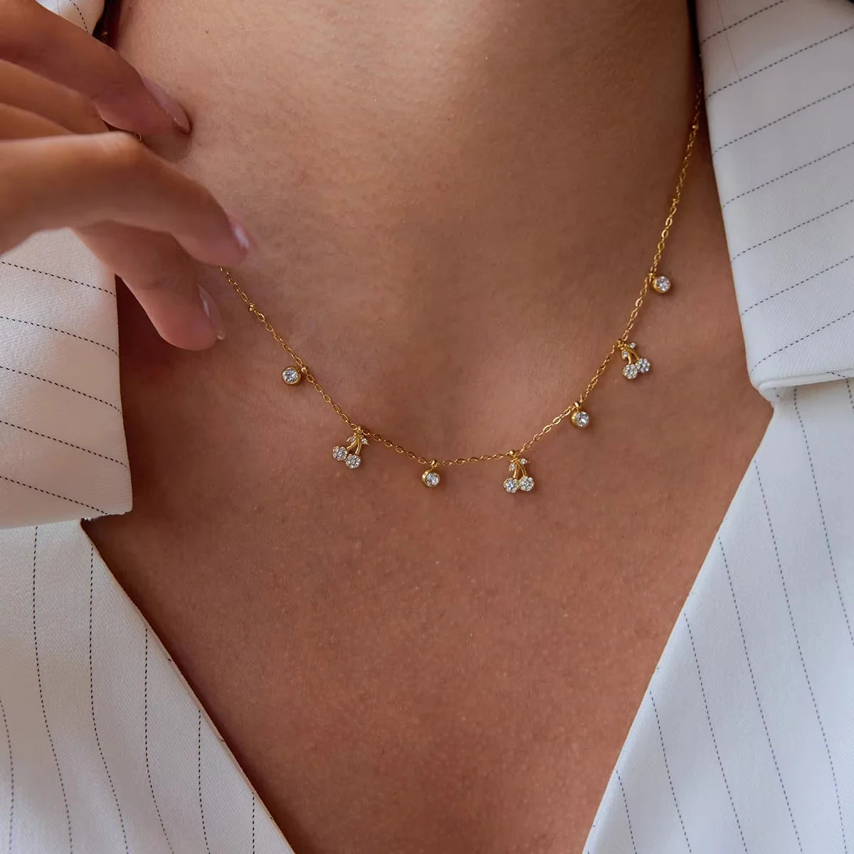 Cherry Charm Necklace