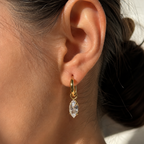 Amara Diamond Drop Earrings