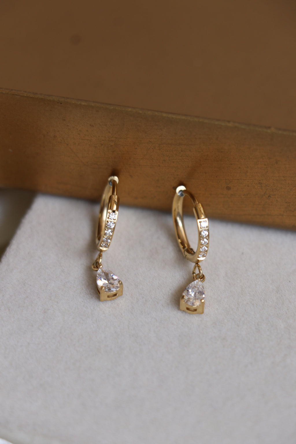 Alina Diamond Drop Earrings