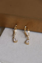 Alina Diamond Drop Earrings