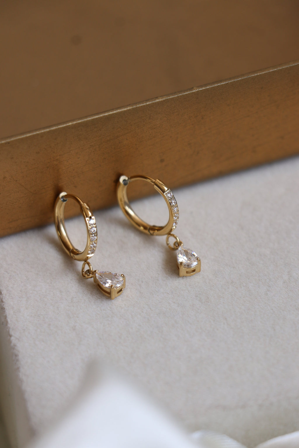 Alina Diamond Drop Earrings