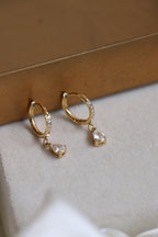 Alina Diamond Drop Earrings