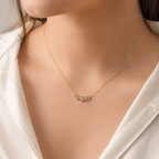 Harmony Trio Dainty Necklace