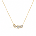 Harmony Trio Dainty Necklace