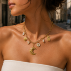 Moon Charm Necklace