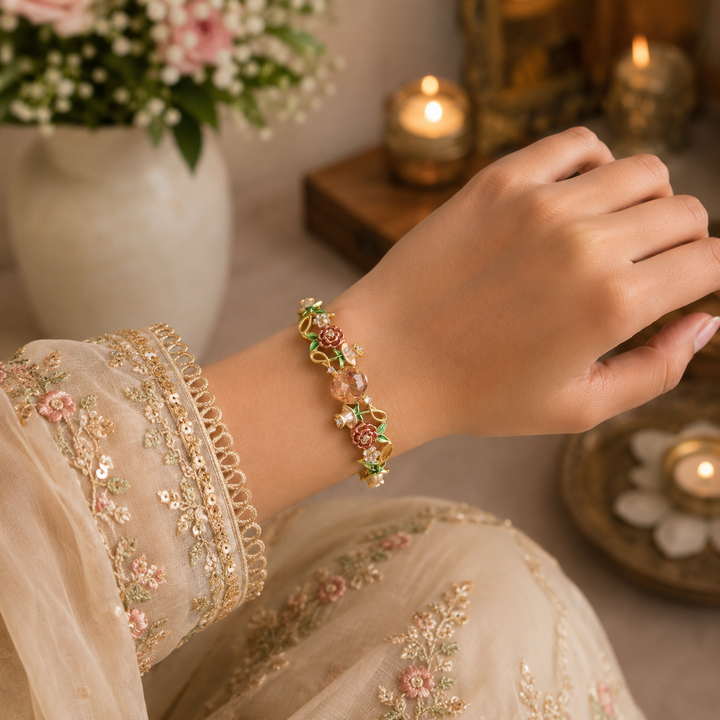 Lilly Botanical Bracelet