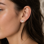 Blush Heart Earrings