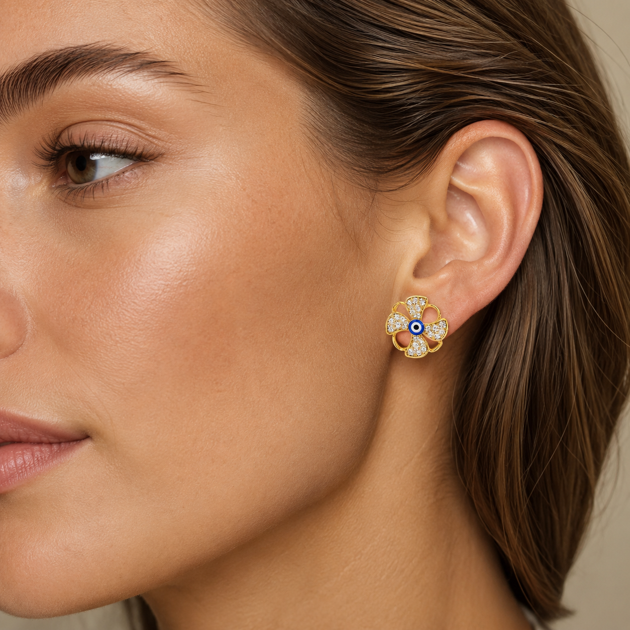 Nazar Bloom Earrings