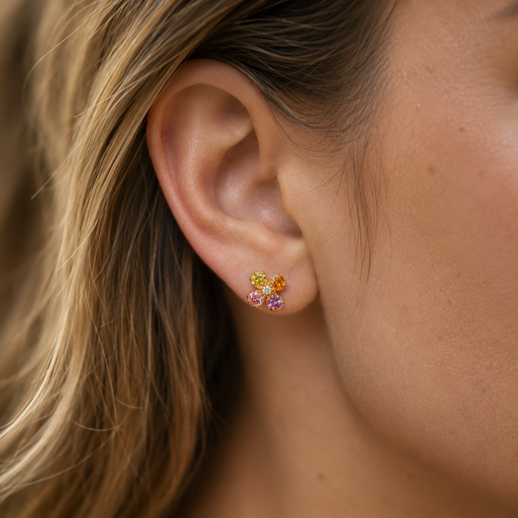 Candy Blossom Earrings