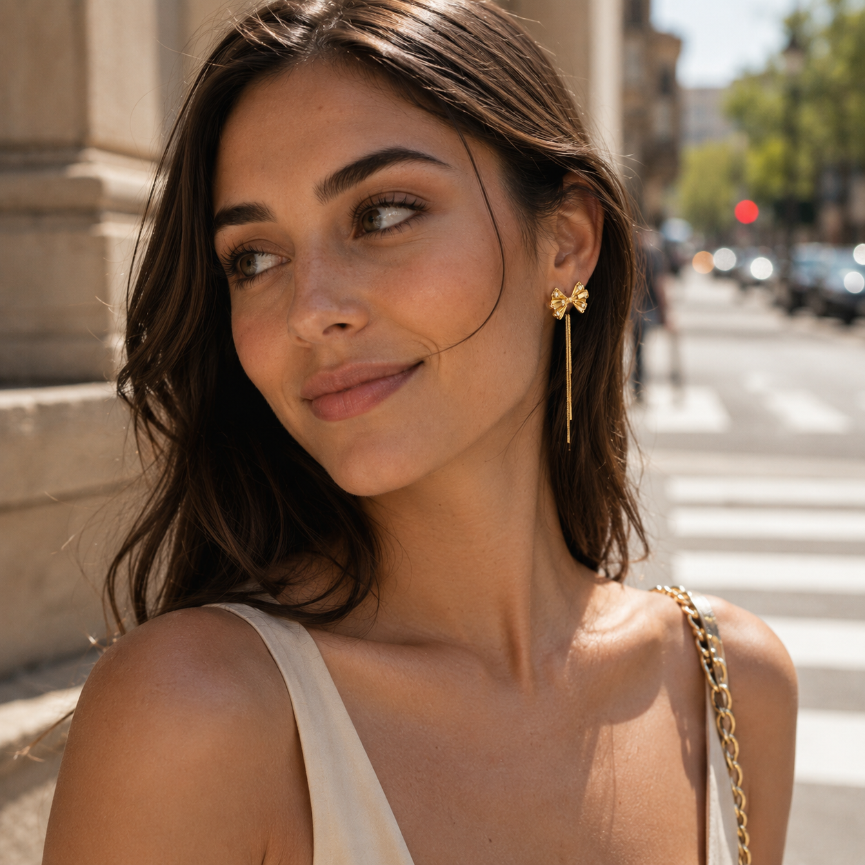 Bow Tassel Earrings