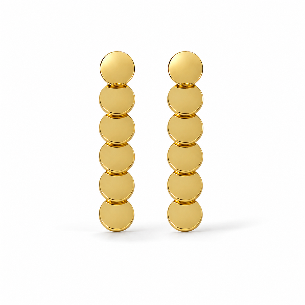 Daisy Dangle Statement Earrings