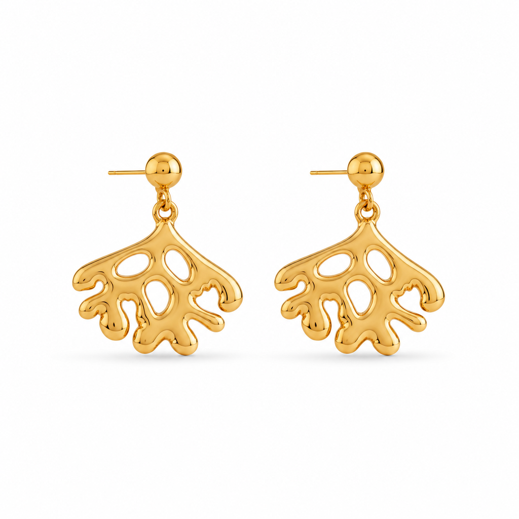 Golden Reef Earrings