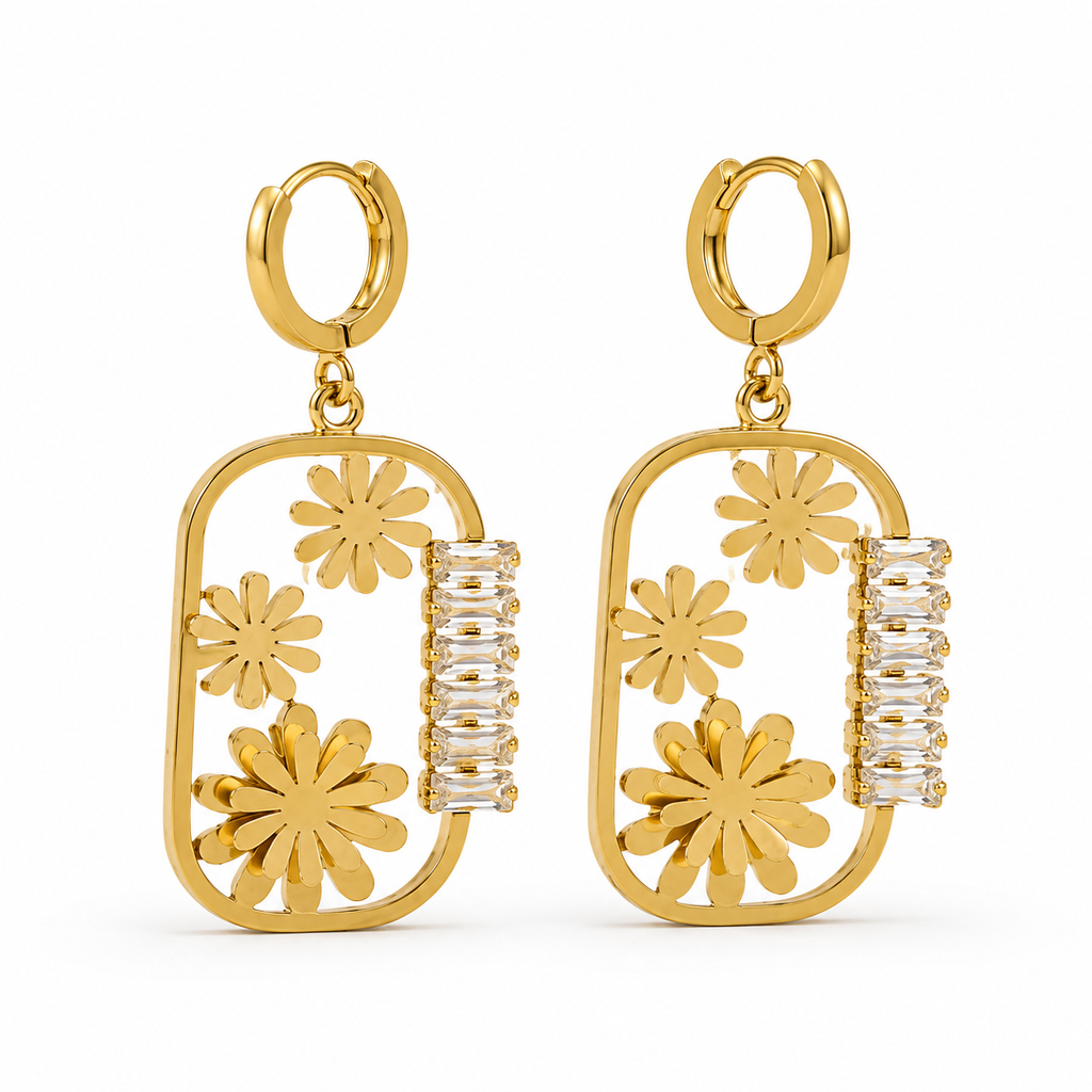 Daisy Dangle Earrings