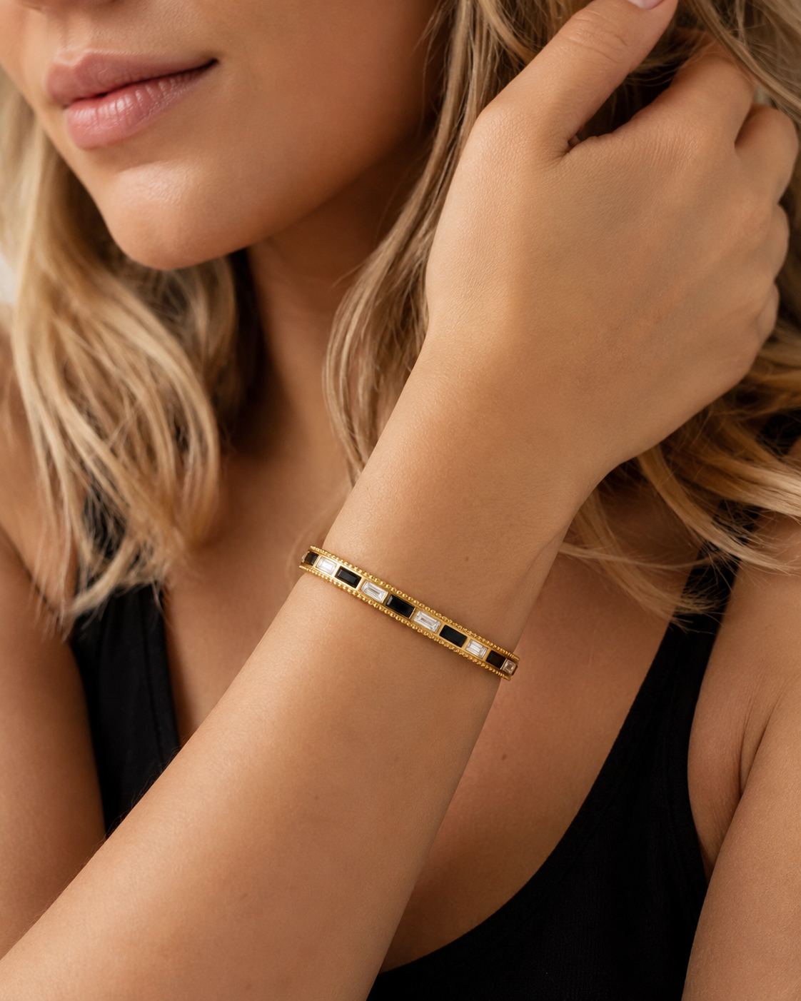 Milly Crystal Bangle Bracelet