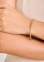 Heartline Zircon Bracelet