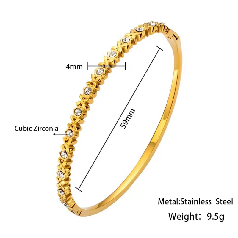 Sunlit Cubic Zirconia Bracelet