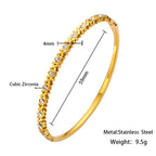 Sunlit Cubic Zirconia Bracelet