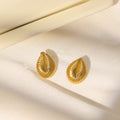 Golden Seashell Earrings