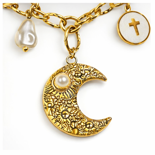 Moon Charm Necklace