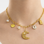 Moon Charm Necklace