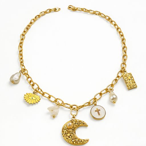 Moon Charm Necklace