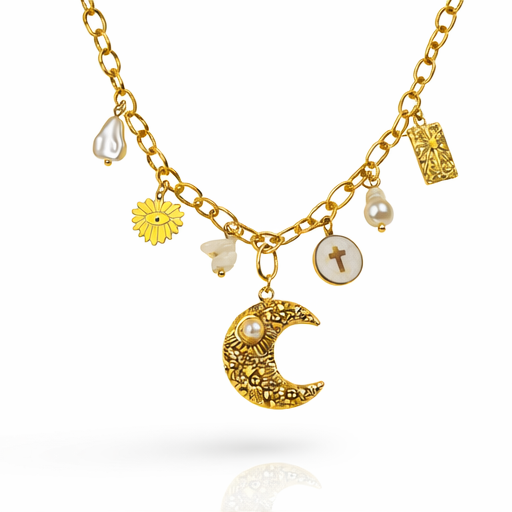 Moon Charm Necklace