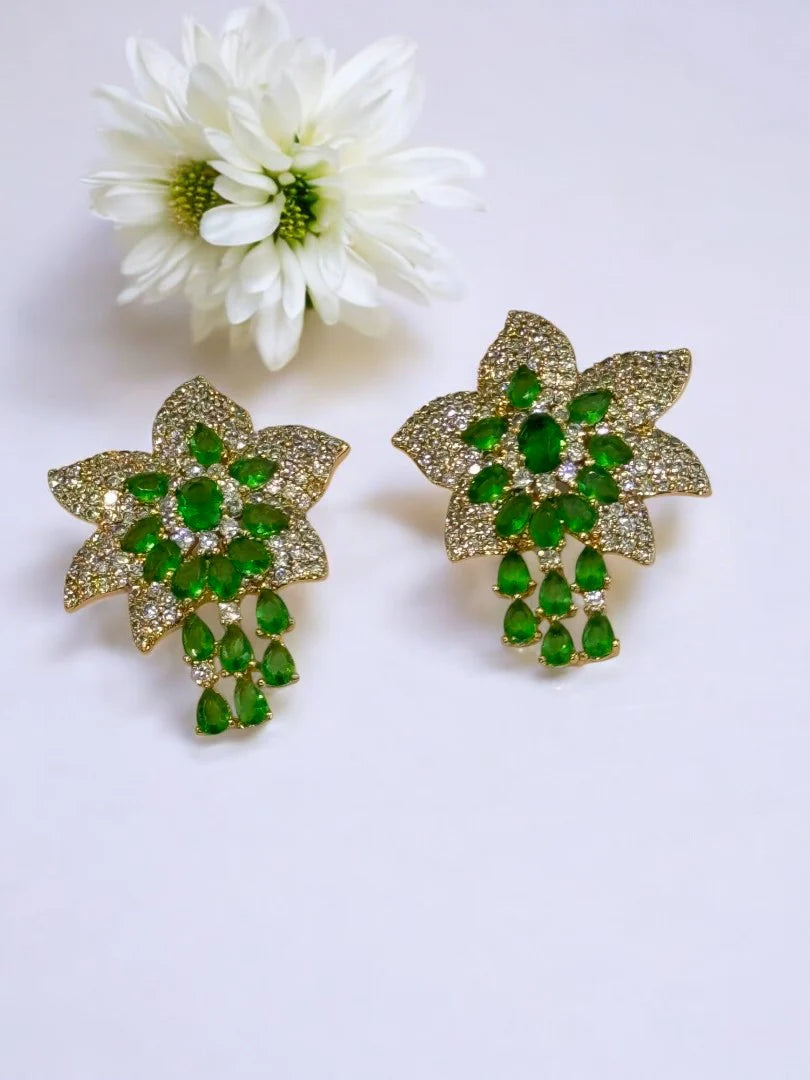 Rumi Zirconia Luxe Earrings