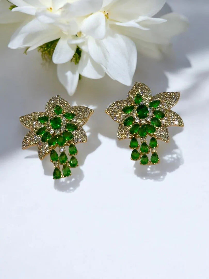 Rumi Zirconia Luxe Earrings