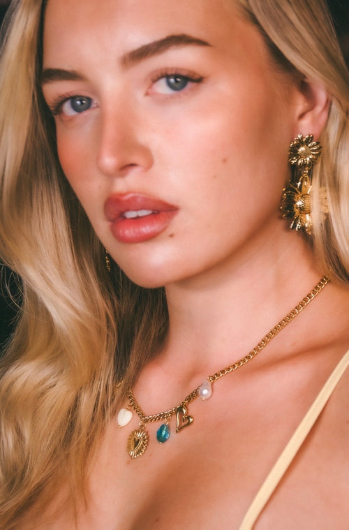 All Hearts Charm Necklace