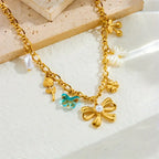 Bow Charm Necklace