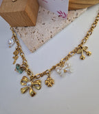 Bow Charm Necklace